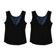 2X Sauna Vest Premium Workout Tank Top Polymer for Slimming Weight Loss Fitness Men's S/M