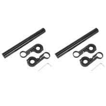 2X Soporte de ExtensióN de Manillar Soporte de Extensor de Soporte de Barra de Manillar de Bicicleta