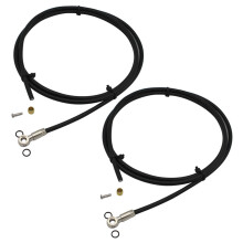 2X Cable de Cable de Línea de Manguera de Tubo de Freno de Disco Hidráulico de 2 M Mtb para Slx Xt Bh90 / Bh59