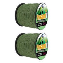 2X Frwanf PE Braided Fishing 4 Strand 100M Super Strong Multifilament Thread for Carp Fishing Carp Lines 12Lb 2.0