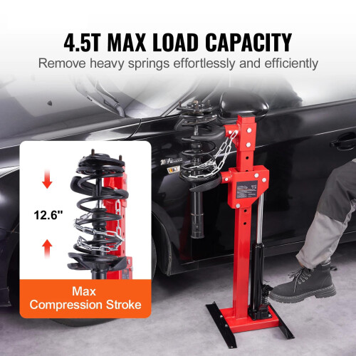4.5 Ton Hydraulic Strut Spring Compressor 1 Ton Rated Force Auto Tool 1