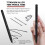 Replacement Nibs Titanium Alloy Pen Tips for Kindle Scribe Basic and  Pens Smooth Writing 4