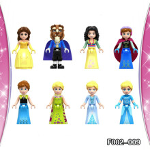 8Pcs Friends Girls Mini Figures Building Blocks Toys Gift Fit Lego