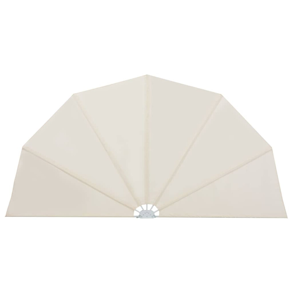 Photos - Other for Recreation VidaXL Collapsible Terrace Side Awning Sun Screen 200 cm/160 cm Multi Colours (cream, 200 cm)