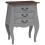 VidaXL vidaXL Bedside Cabinet Nightstand Bed Table Side Table Solid Mahogany Wood 1
