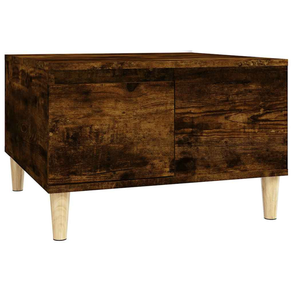 Vidaxl (Smoked Oak) Coffee Table Dining Table Accent Side Tea End Table Engineered Wood