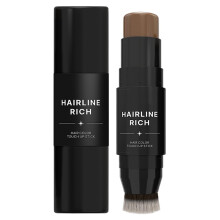 Root Touch Up Stick with Brush for Gray Coverage, Waterproof Hairline Filler for Thinning Hair