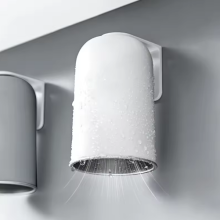 Magnetic 304 Stainless Steel Mouthwash Cup Wall Mounted Toothbrush Cup