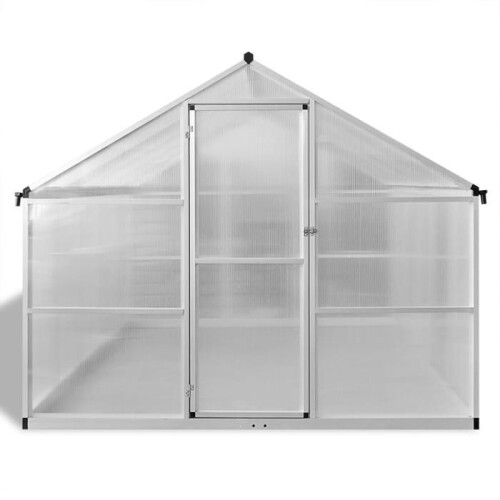 Serre - HELLOSHOP26 - 7,55 m² - Aluminium - Polycarbonaatpanelen - UV-bestendig 1