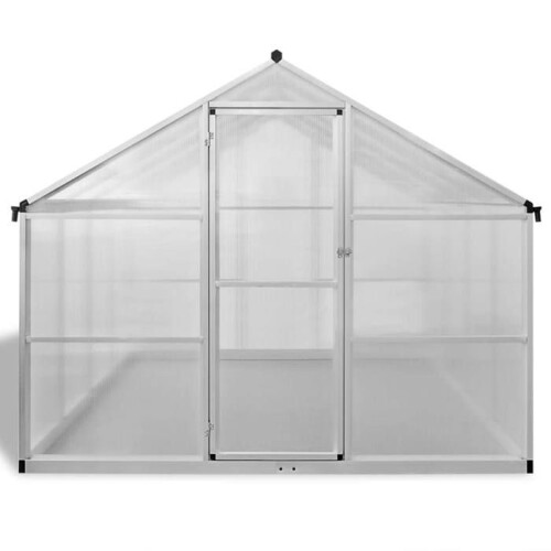 Serre - HELLOSHOP26 - 9,025 m² - Aluminium - Polycarbonaatpanelen - UV-bestendig 1
