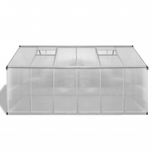 Serre - HELLOSHOP26 - 9,025 m² - Aluminium - Polycarbonaatpanelen - UV-bestendig 2