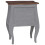 VidaXL vidaXL Bedside Cabinet Nightstand Bed Table Side Table Solid Mahogany Wood 6
