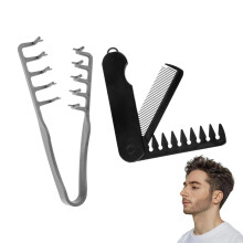 Volumizing Hair Comb Wide Tooth for Root Lift AntiFrizz Styling Dual Color Pack 2Pcs