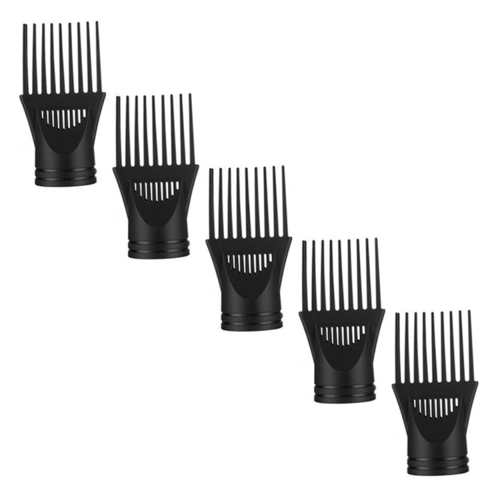 5pcs Hair Dryer Nozzle Attachments for Frizz Control Sleek Finish TravelFriendly Styling