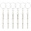 Mini Keychain Screwdriver Set for Eyeglass , Dual Tip Phillips and Flathead with Secure Bolt Holder, 6 Pack 1