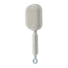 Detangling Hair Brush with Retractable Bristles and Air Cushion Comfort for Thick Long Hair Travel