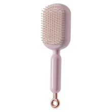 Detangling Hair Brush with AntiStatic Smooth Finish and Air Cushion for Wet or Dry Curly Damaged Hair Pink