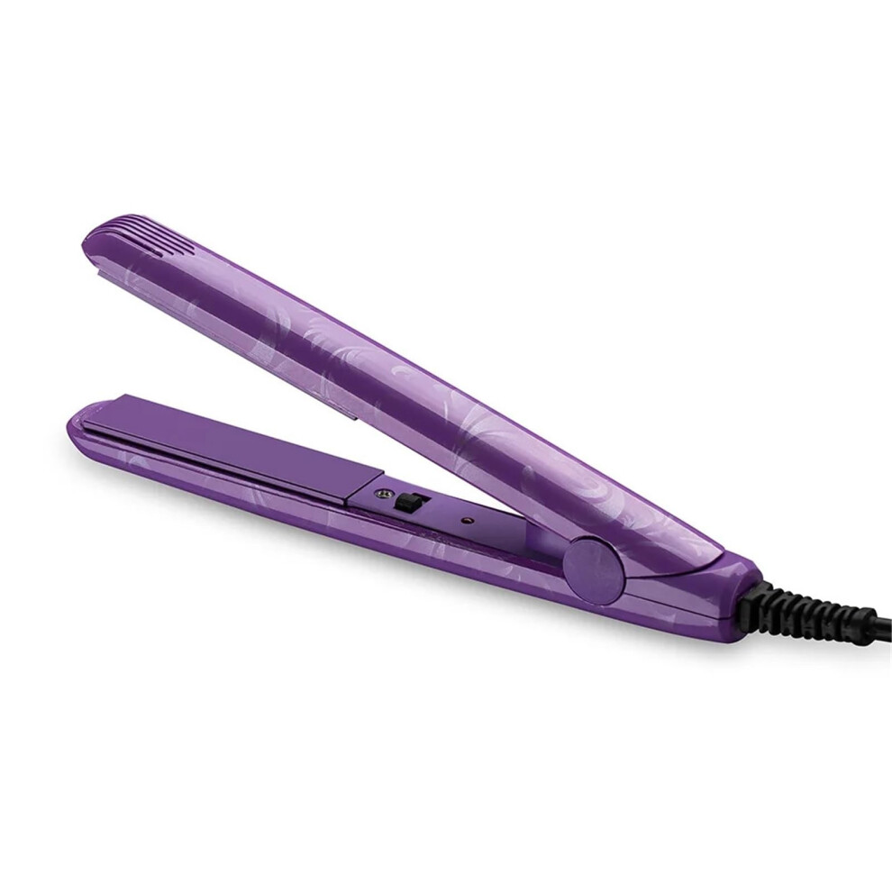 Mini Ceramic Hair Straightener with Tourmaline Plate, Fast Heating, Wet and Dry Styling, AU Plug