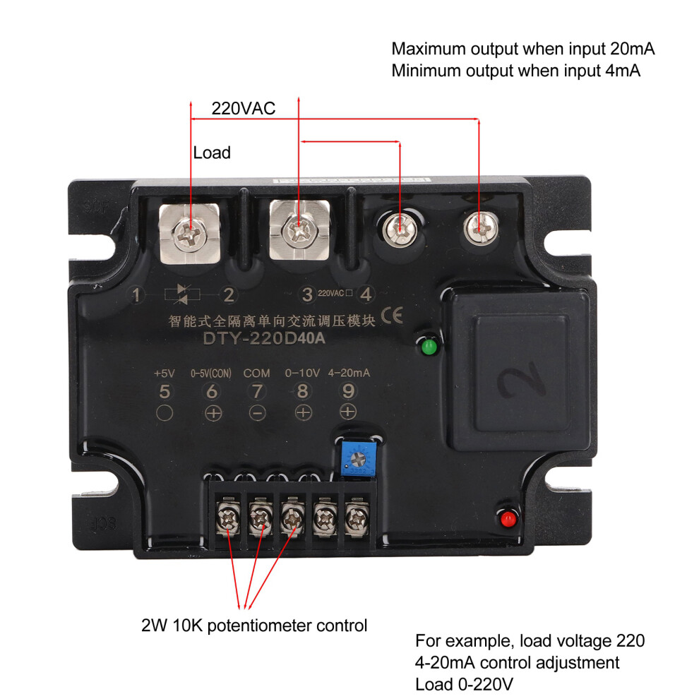 Full Isolation AC Voltage Regulator 40A