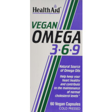 HealthAid Vegan Omega 3-6-9 Capsules - 60 Capsules