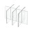 The Home Edit by iDesign, Small Recycled Plastic Bin Divider 1