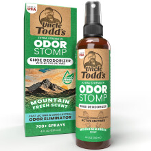 Grehge or Stomp Shoe Deodorizer - Proven & Powerful Enzyme Formula for Odor Elimination in All Footwear