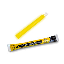 Cyalume 12 Hour 6? SnapLight (15cm) Yellow lightstick Branded