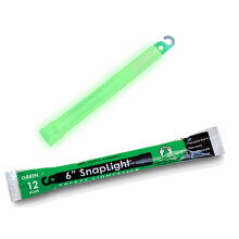 Cyalume 12 Hour 6? SnapLight (15cm) Green lightstick Branded
