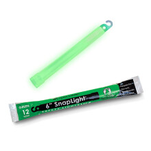 Cyalume Glow Sticks Military Grade Lightstick - Premium Green 6? SnapLight Emergency Chemical Light Stick with 12 Hour Duration (Bulk Pack of 30 Chem