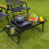 Folding Camping Table Storage Outdoor Desk Mesh Top Height Extendable 8