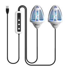 BQHY Shoe Dryer,Shoe Deodorizer,Shoe Purifier,Boot Dryer,Shoe Odor Eliminator Remover,Shoe Freshener,Smart Timer,Antibacterial-Perfect Effective