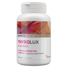 Thyroid Supplement ? Iodine, Selenium, L-Tyrosine, Zinc, Manganese ? 180 Capsules for 180 Days ? Plant-Based ? Sensilab ThyroLux