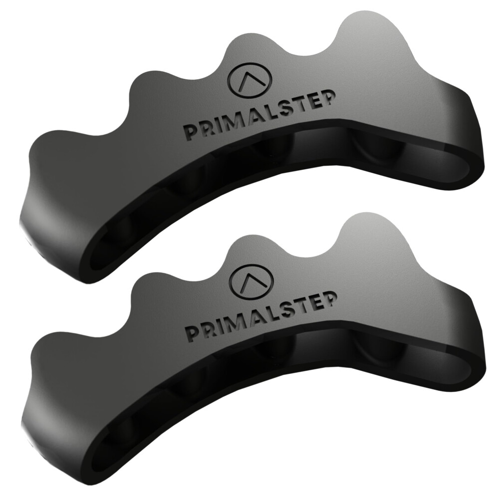 Primalstep Toe Separators, Spreaders, Spacers, Straightener To Correct Toes For Men And Women, Bunion Corrector, Foot Pain, Plantar Fasciitis, Over