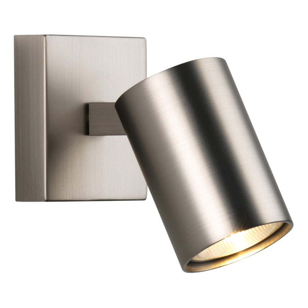 Astro Ascoli Single Dimmable Indoor Spotlight (Matt Nickel), Gu10 Lamp, Designed In Britain - 1286015 - 3 Years Guarantee