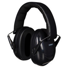 Dooky Toddler Ear Protection, Protects Against Harmful Noise and Loud Music, Child Ear Defenders, Cancelling Noise Headphones, 3+Years, Black