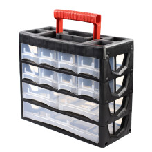 Dekton Storage Cabinet With Drawers- 11 drawers containing 8 removeable dividers| Perfect for storing screws, nails, nuts & bolts, wall plugs| Ideal