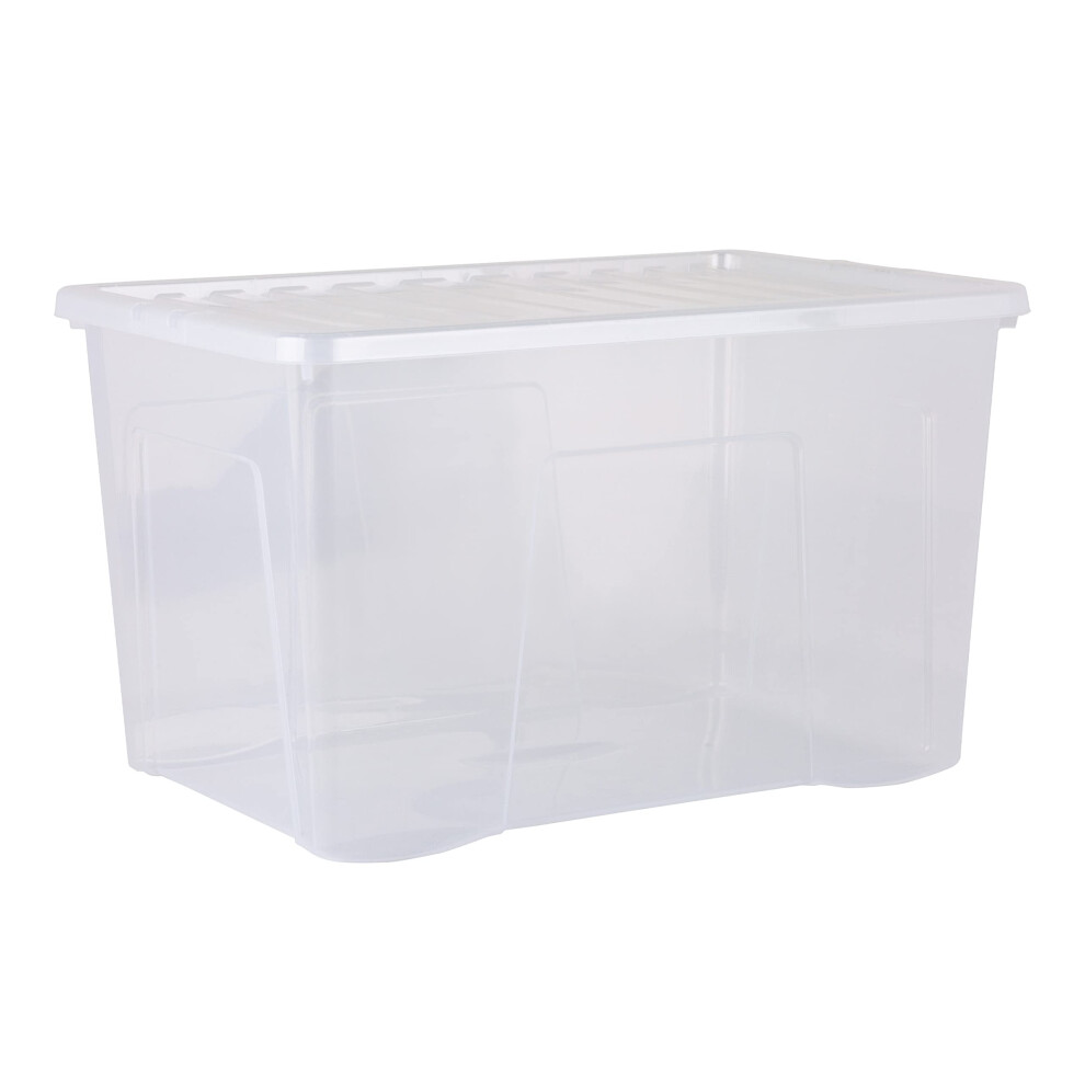 Wham Pack 4 Crystal 102L Box & Lid Clear