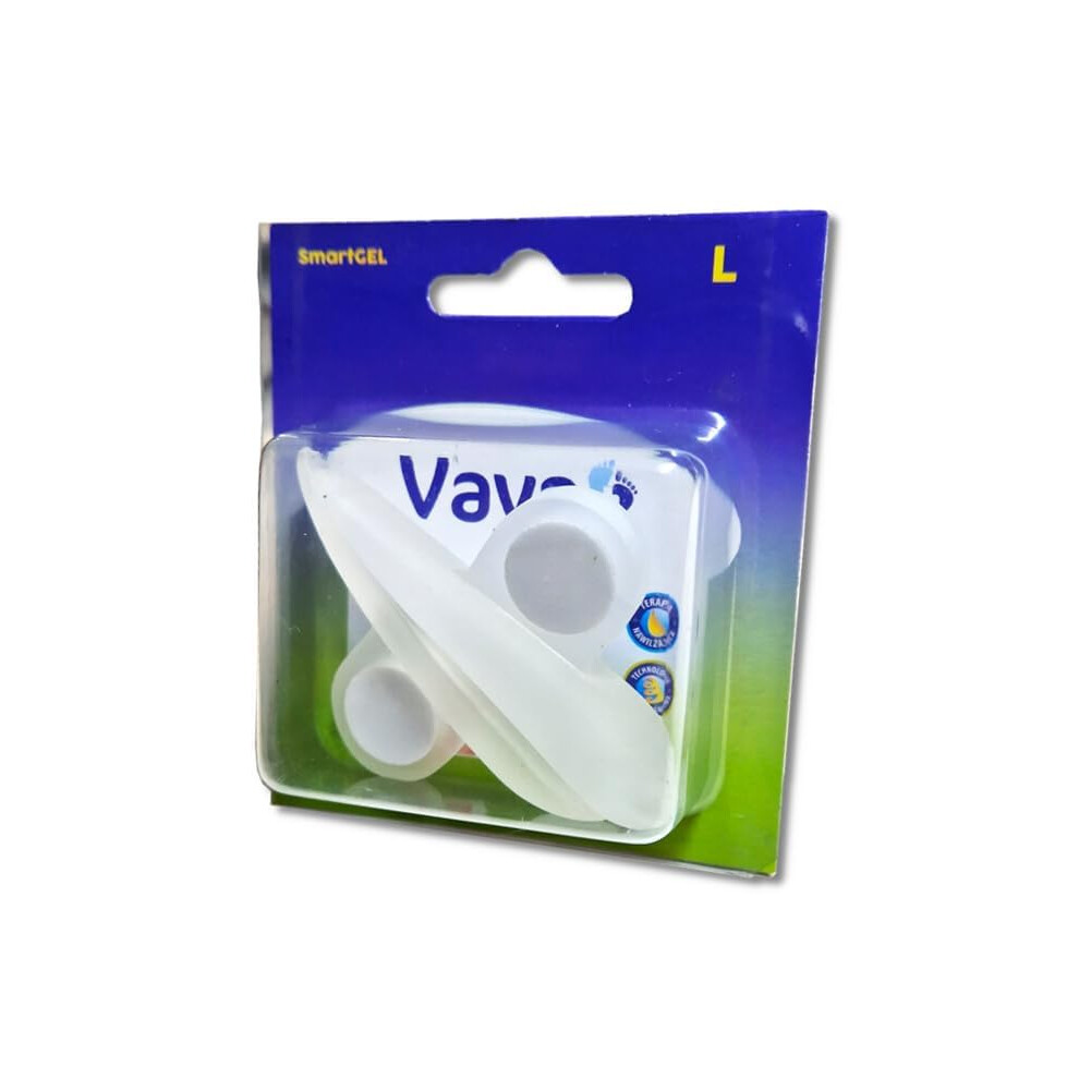 Vaya Medical Toe Straightener Toe Crest Hammer Toe Corrector Smartgel Medical Polymer Gel 1 Pair Size L