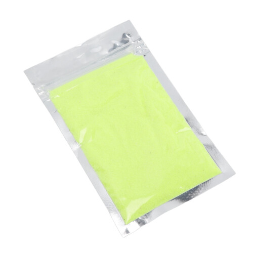 Sabbia da gioco colorata 50g gialla fluorescente per ragazzi 14-18 2