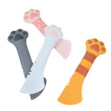 Cat Claw Multifunctional Pet Can Opener Spoon Puppy Feeding Spoon Cat and Dog Feeder Shovel Pet Tableware
