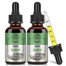 Premium Oil - 100000mg High Potency Natural Oil, Rich in Omega 3-6-9 and Vitamin C & E, Vegan, Enhanced Purity, 60ml (Pack of 2)