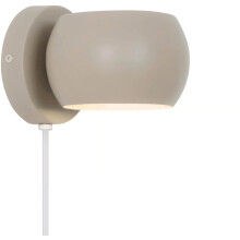 Nordlux Belir Indoor Wall Light Brown Metal G9 Adjustable Head - Bedroom, Bedside, Living Room Plug in or Mains Powered, IP20