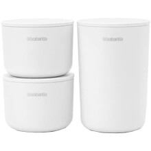 Brabantia 281327 ReNew Collection Storage Containers, White