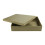 D?copatch Mache A5 Square box, 16.5x22.5x4.5cm, Brown 4
