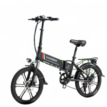 Compacte kracht: samebike 20LVXD30 II 350W opvouwbare elektrische mountainbike met 48V 10,4Ah accu en 20-inch mechanische schijfremmen