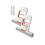 Mini Self Wringing Sponge Mop 2 Pack, Foldable OneHand Squeeze Mop with Replaceable Head for Small Spaces 1