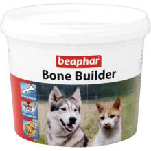 BEAPHAR BONE BUILDER PET CAT DOG NUTRITIONAL SUPPLEMENT HEALTHY BONES TEETH 500G