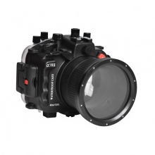 Seafrogs 130ft waterdichte camerabehuizing voor Sony A7 III/A7R III/A7M3 - Professionele duikbox met standaardpoort