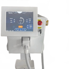 Draagbare laser ontharingsmachine met drievoudige golflengte van titanium - 755 nm, 808 nm, 1064 nm