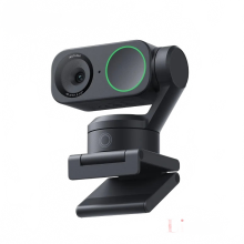 Insta360 Link2 Webcam mit KI-Tracking und Gestensteuerung, geräuschunterdrückendes Mikrofon für Videokonferenzen und Live-Gaming